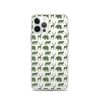 Animals Silhouette iPhone Clear Case