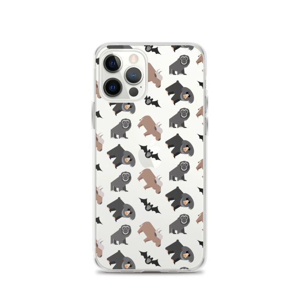 Asian Jungle Animal iPhone Clear Case