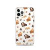 Asian Jungle Animals iPhone Clear Case