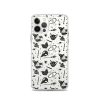 Black and White Halloween iPhone Clear Case
