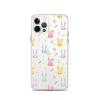 Colorful Bunnies Easter iPhone Clear Case