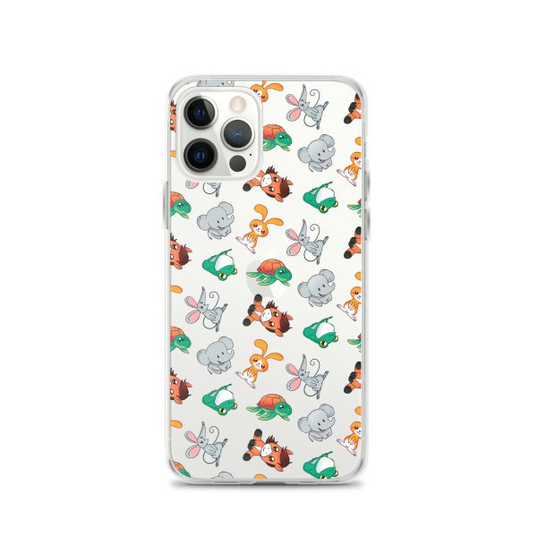 Cute Animals iPhone Clear Case