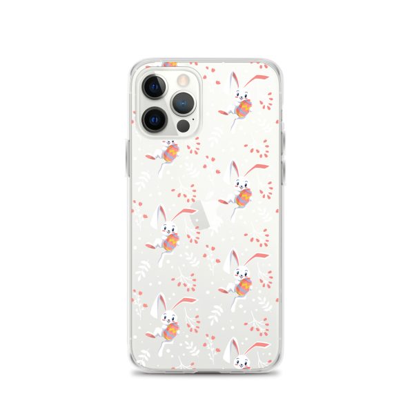 Cute Easter Rabbit iPhone Clear Case