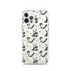 Cute Panda Bear iPhone Clear Case