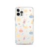 Easter Egg and Bunnies iPhone Clear Case