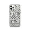 Elephant Mandala iPhone Clear Case