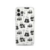 Panda Bears Bamboo iPhone Clear Case