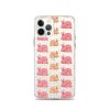 Pink Bunnies iPhone Clear Case