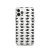 Rat Silhouette iPhone Clear Case