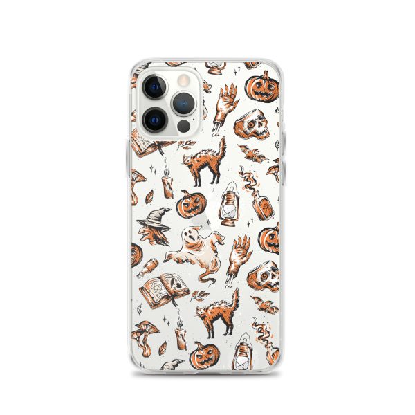 Vintage Halloween iPhone Clear Case