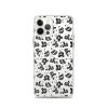 Watercolor Panda Bears iPhone Clear Case