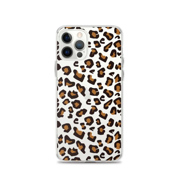 Seamless Leopard iPhone Clear Case