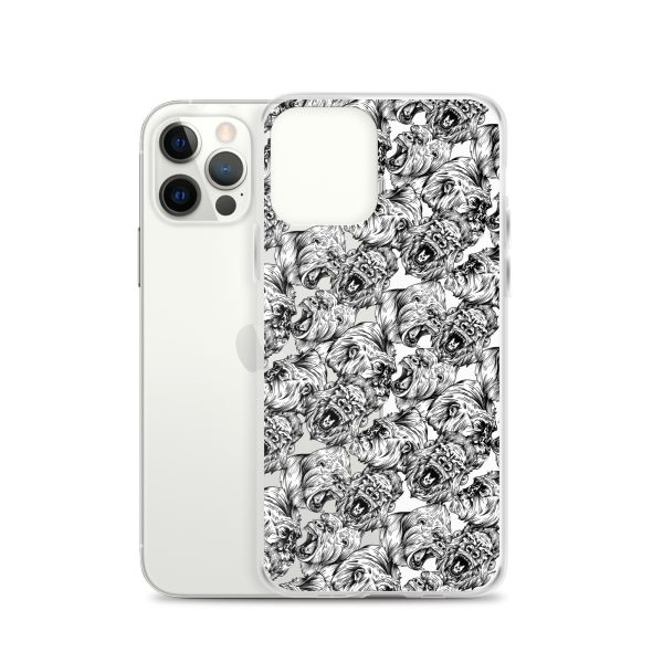 Angry Gorillas iPhone Clear Case