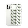 Animals Silhouette iPhone Clear Case