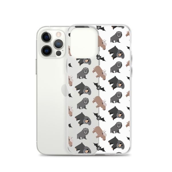 Asian Jungle Animal iPhone Clear Case
