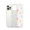 Colorful Bunnies Easter iPhone Clear Case