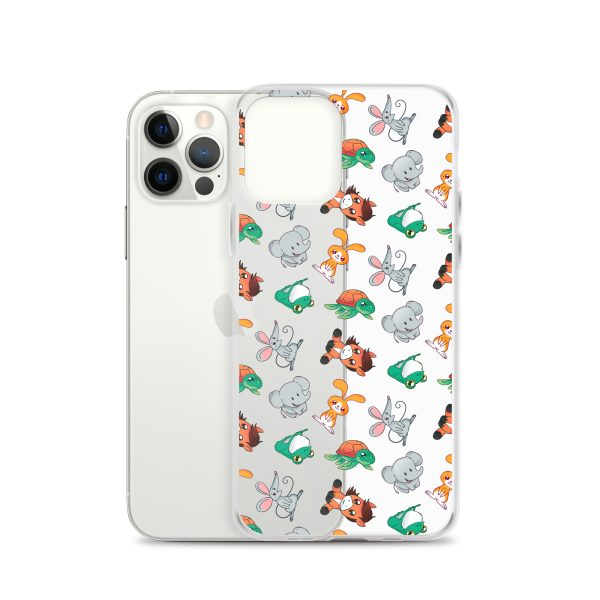 Cute Animals iPhone Clear Case