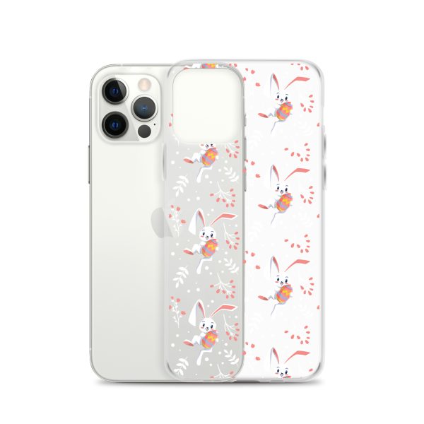 Cute Easter Rabbit iPhone Clear Case