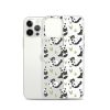 Cute Panda Bear iPhone Clear Case
