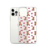 Cute Teddy Bear iPhone Clear Case