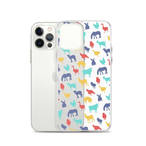 Farm Animals iPhone Clear Case