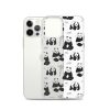 Panda Bears Bamboo iPhone Clear Case