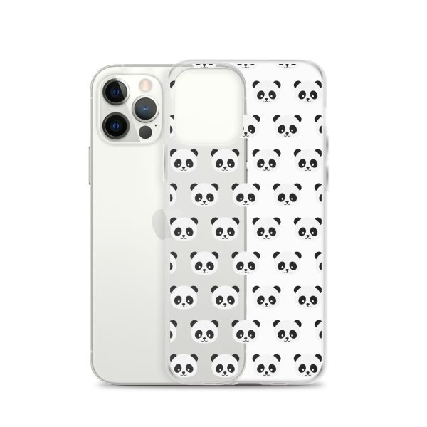 Panda Bears iPhone Clear Case