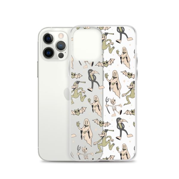 Spooky Vintage Halloween iPhone Clear Case