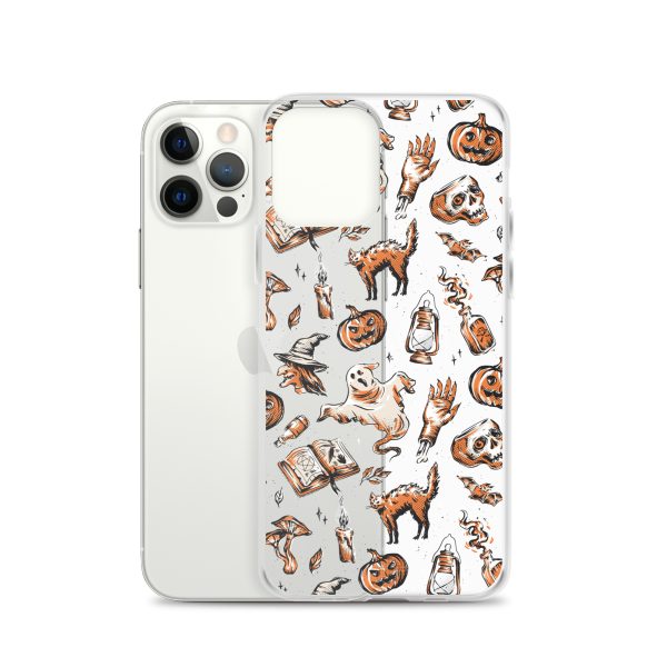Vintage Halloween iPhone Clear Case