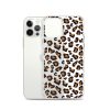 Seamless Leopard iPhone Clear Case