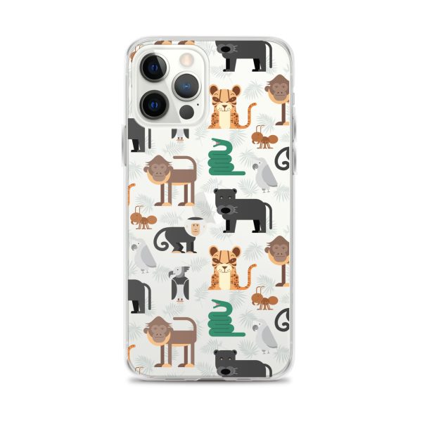 Amazon Jungle Animals iPhone Clear Case