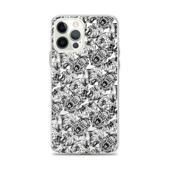 Angry Gorillas iPhone Clear Case