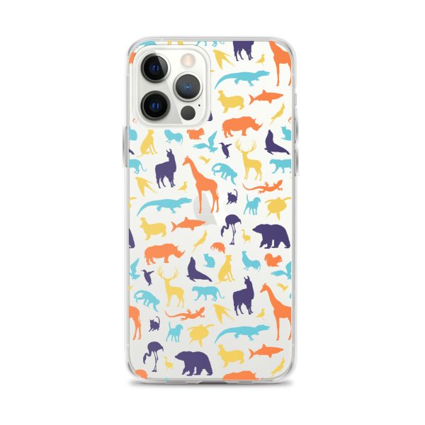 Animal Silhouette iPhone Clear Case