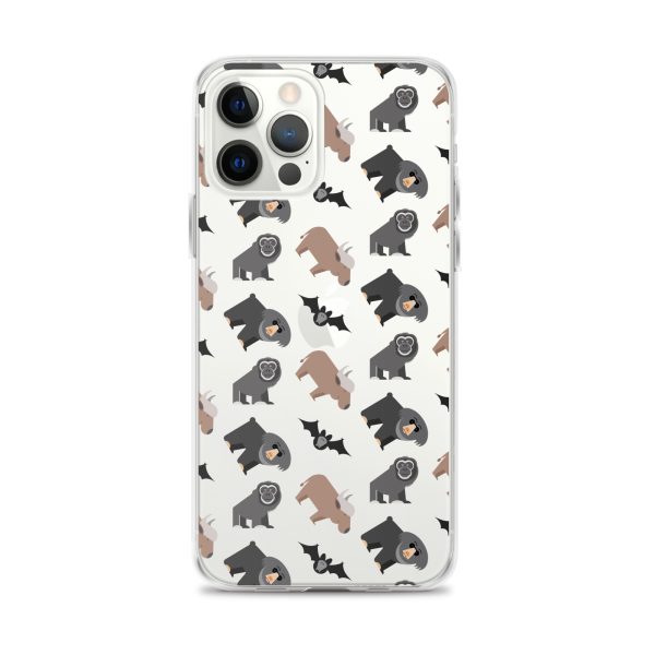 Asian Jungle Animal iPhone Clear Case