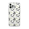 Cute Panda Bear iPhone Clear Case