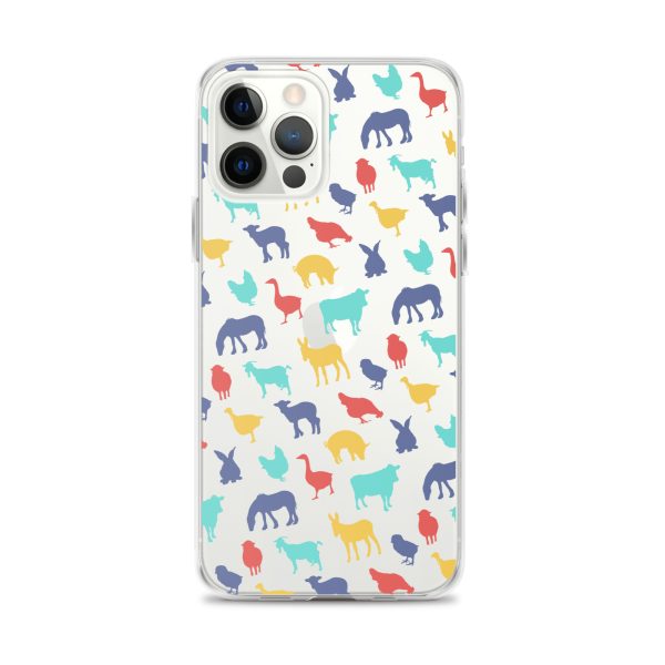 Farm Animals iPhone Clear Case