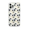 Forest Bear Silhouette iPhone Clear Case