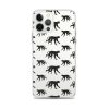 Monkey Silhouette iPhone Clear Case