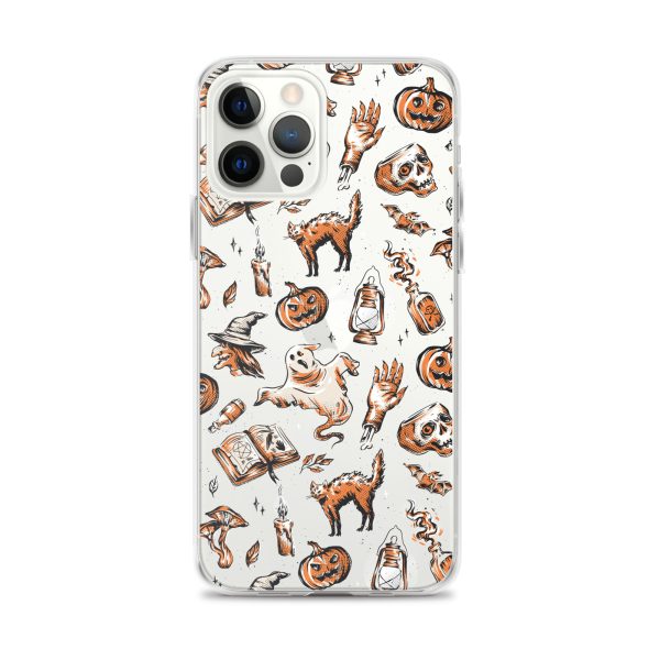 Vintage Halloween iPhone Clear Case