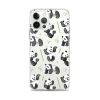 Watercolor Panda Bear iPhone Clear Case