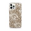 Tiger Print iPhone Clear Case