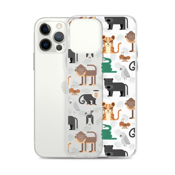 Amazon Jungle Animals iPhone Clear Case