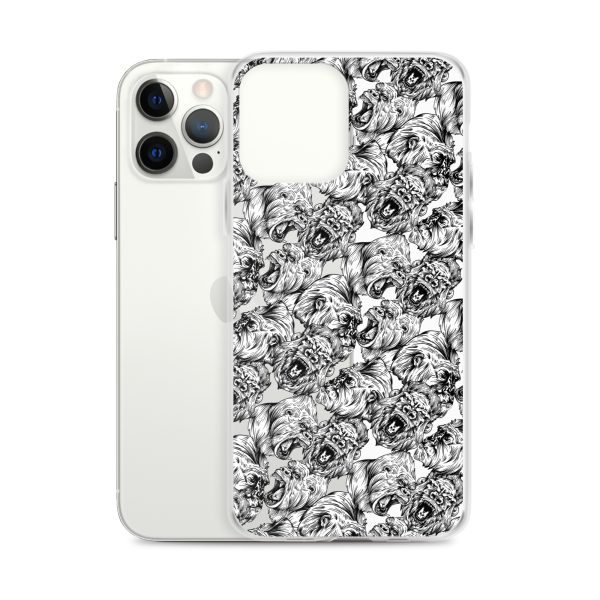 Angry Gorillas iPhone Clear Case