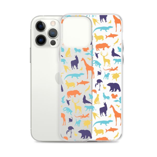 Animal Silhouette iPhone Clear Case