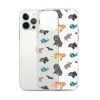 Asian Jungle Animals iPhone Clear Case