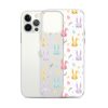 Colorful Bunnies Easter iPhone Clear Case