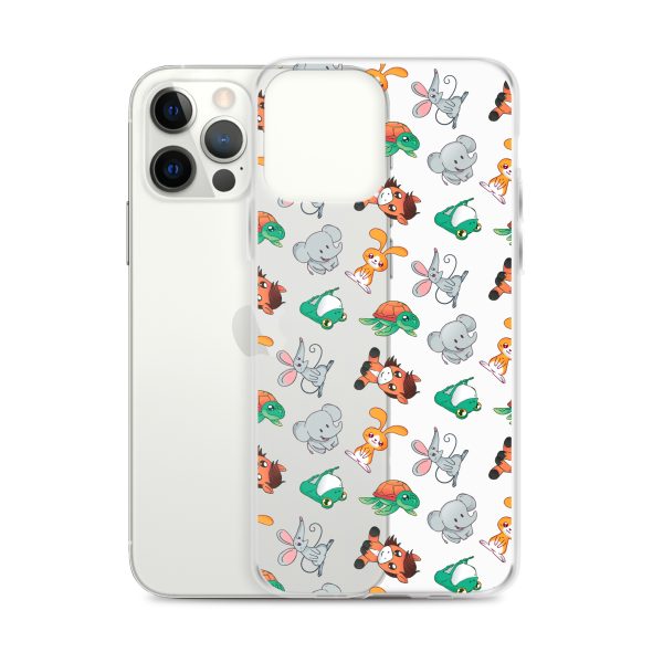 Cute Animals iPhone Clear Case