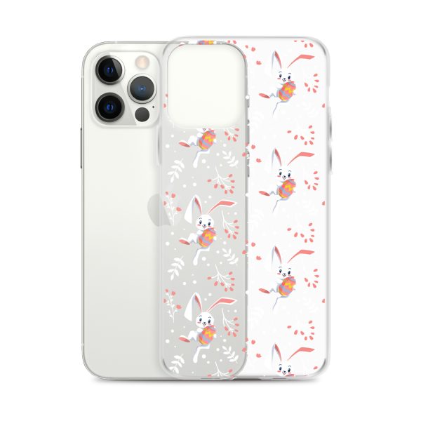 Cute Easter Rabbit iPhone Clear Case