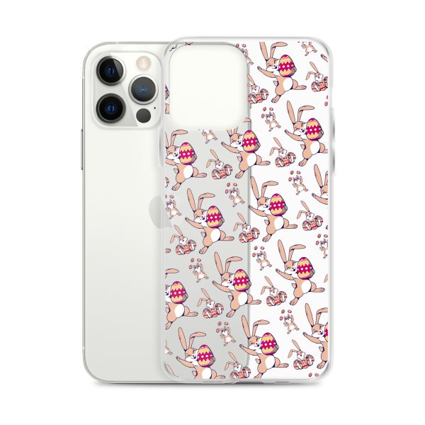 Easter Bunny With Egg iPhone Clear Case