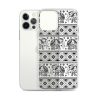Elephant Mandala iPhone Clear Case